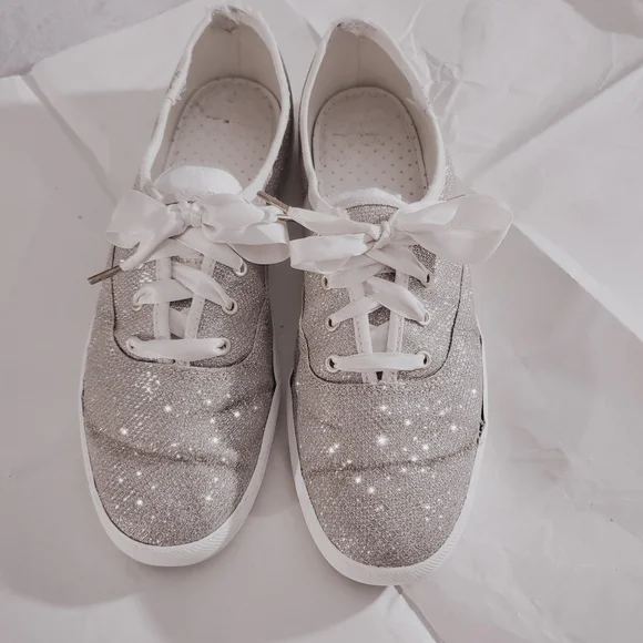 Kate Spade Keds Shimmery Light Gold Keds- Limited Edition 8.5US - Picture 4 of 16